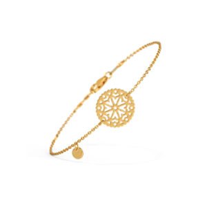 Handmade Sterling Silver 18ct Gold Bangle - Knapdirect