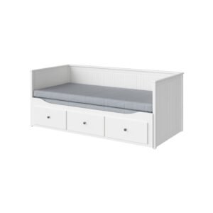 Day-bed W 2 Drawers/2 Mattresses, White Firm - Knapdirect