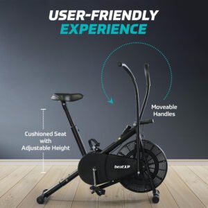 Vortex Active 2M Air Bike Exercise Cycle beatXP - Image 2