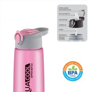Plastic aqua cool Water Bottle for Gym - Image 2